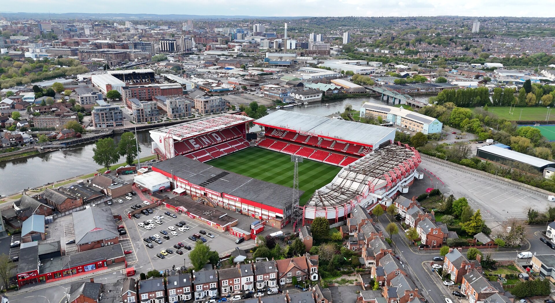 The City Ground, home of Nottingham Forest
