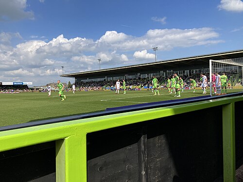 The New Lawn stadium