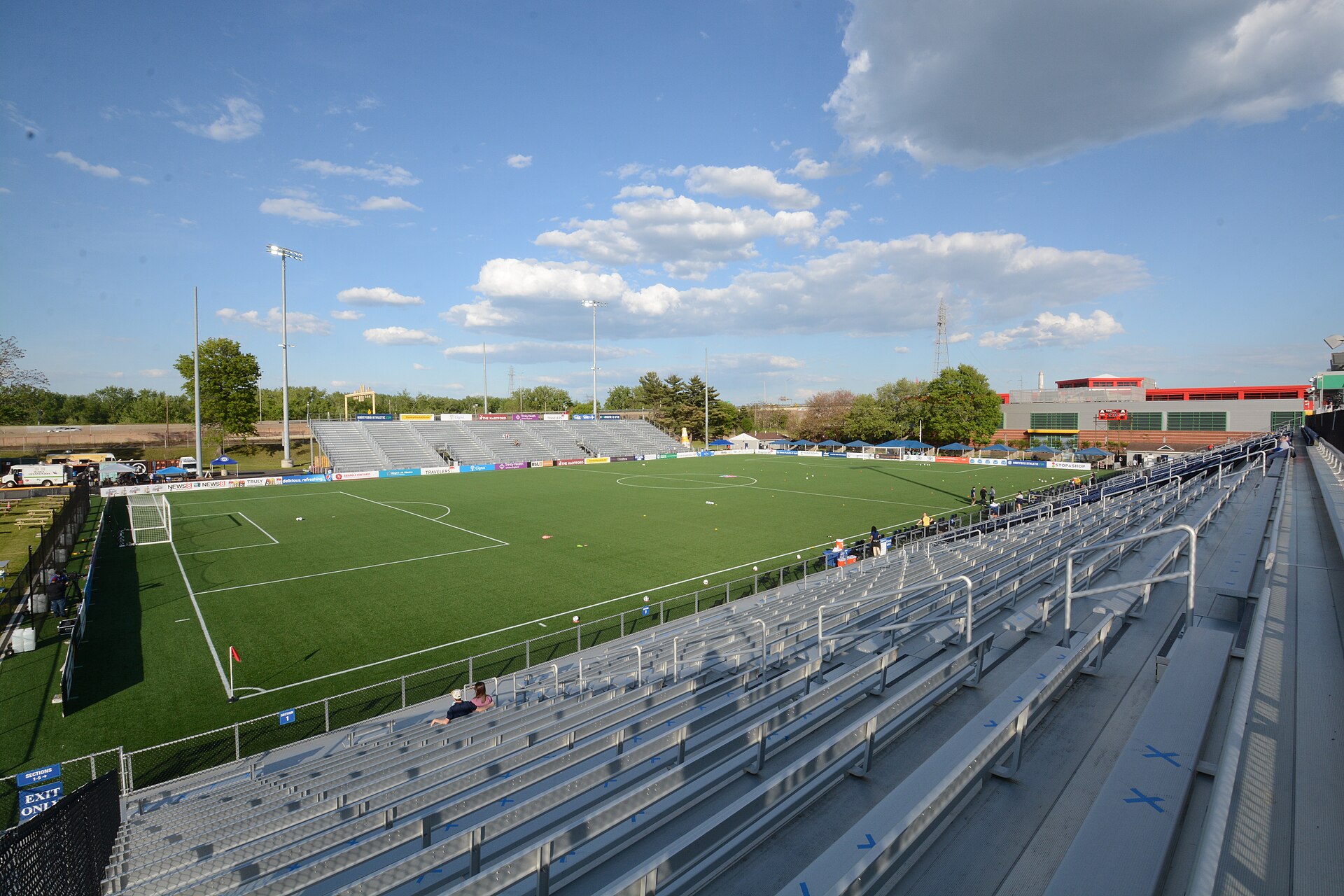 Trinity Health Stadium, home of Hartford Athletic