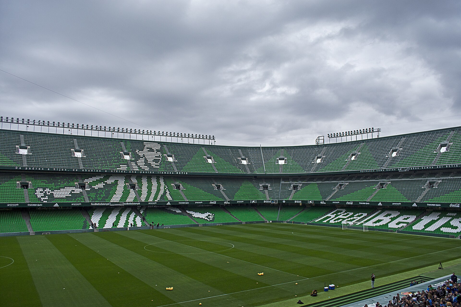 Estadio Benito Villamarín, home of Real Betis