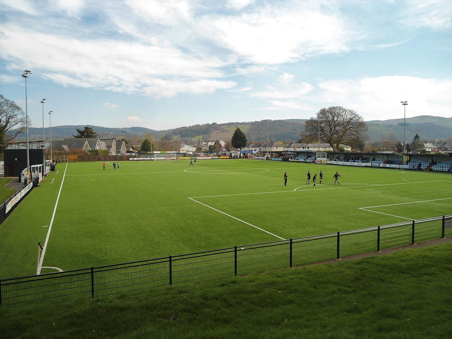 Maes Tegid, home of Bala Town