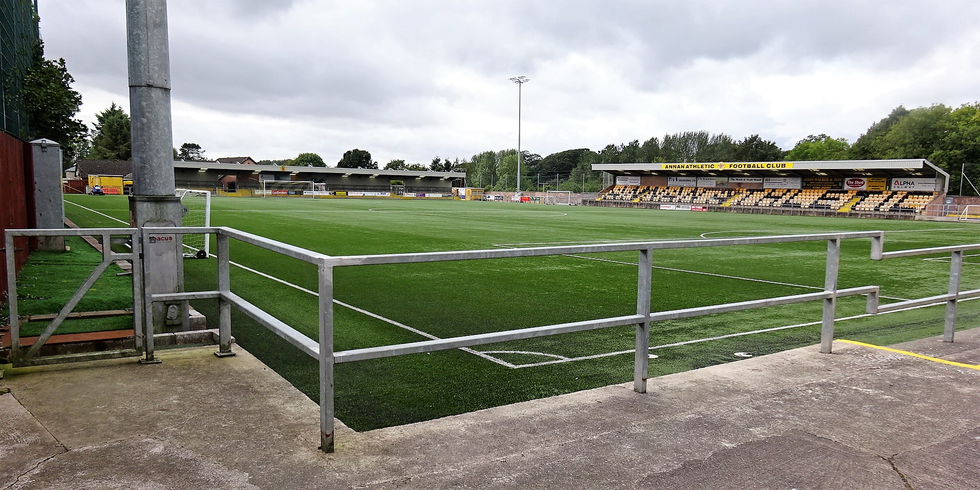 Galabank, home of Annan Athletic