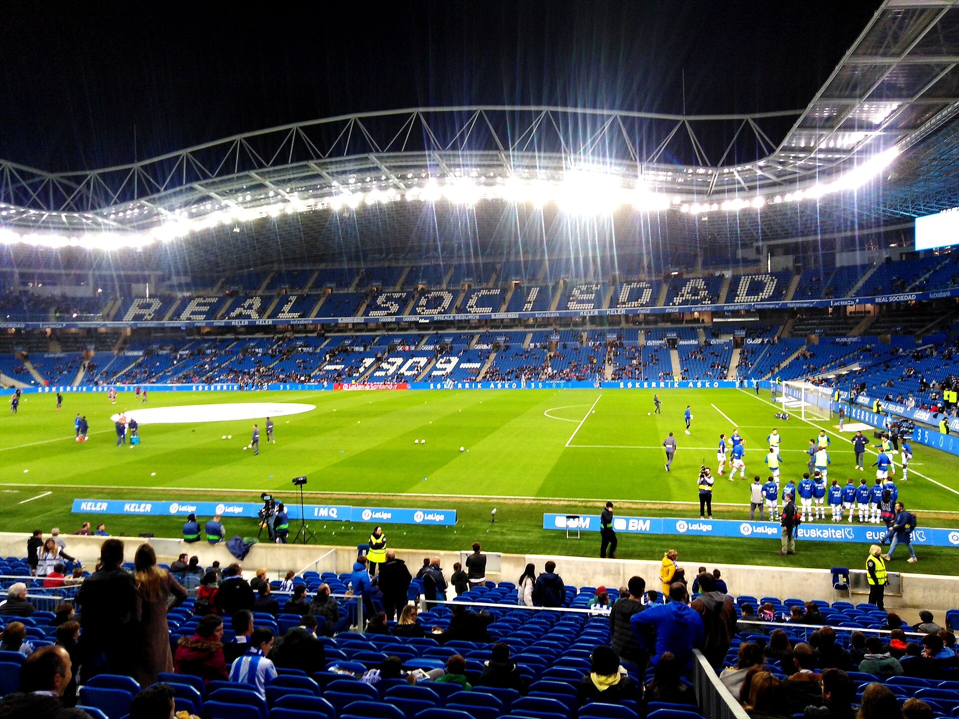 Reale Arena, home of Real Sociedad