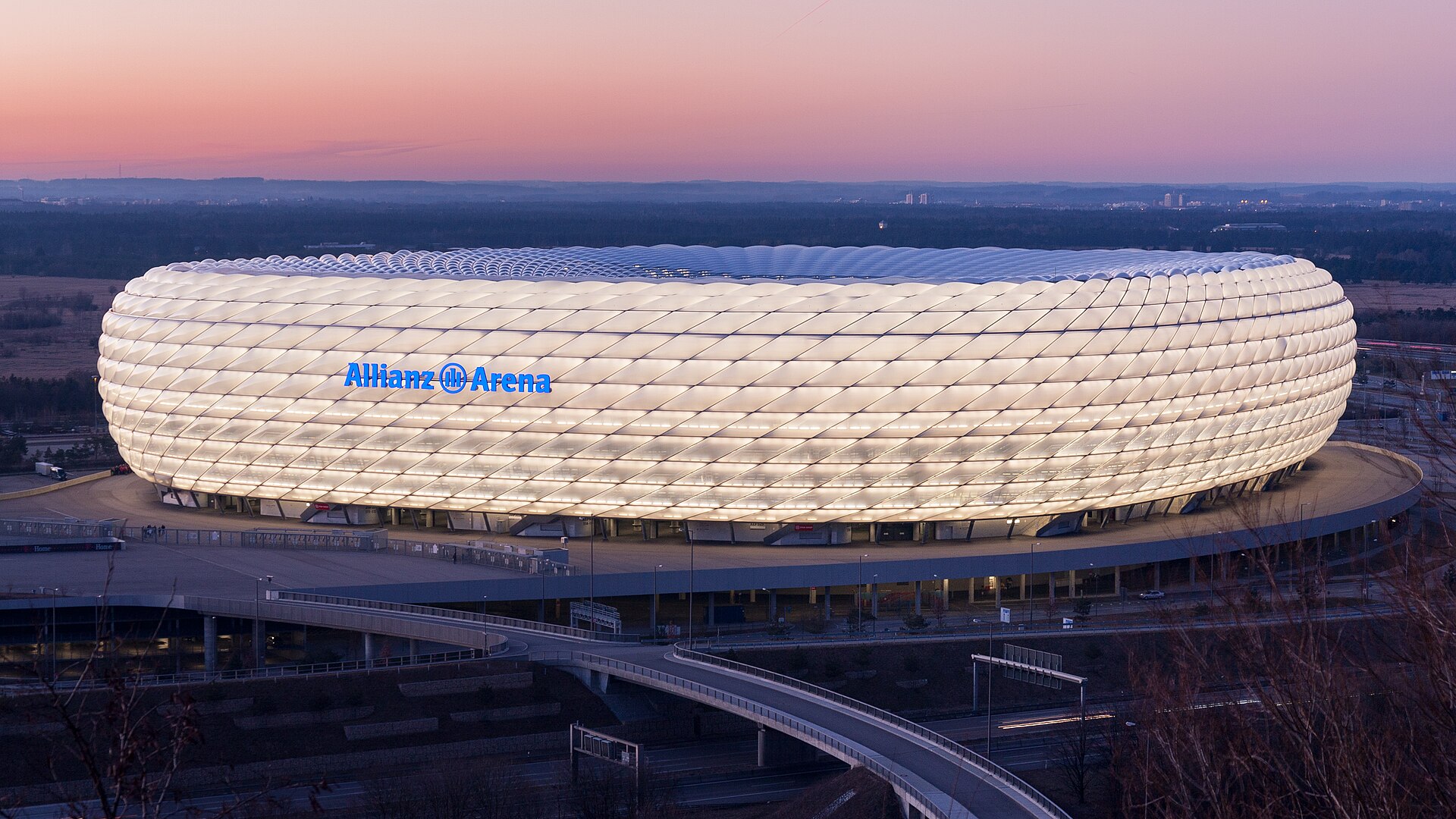 Allianz Arena, home of Bayern Munich