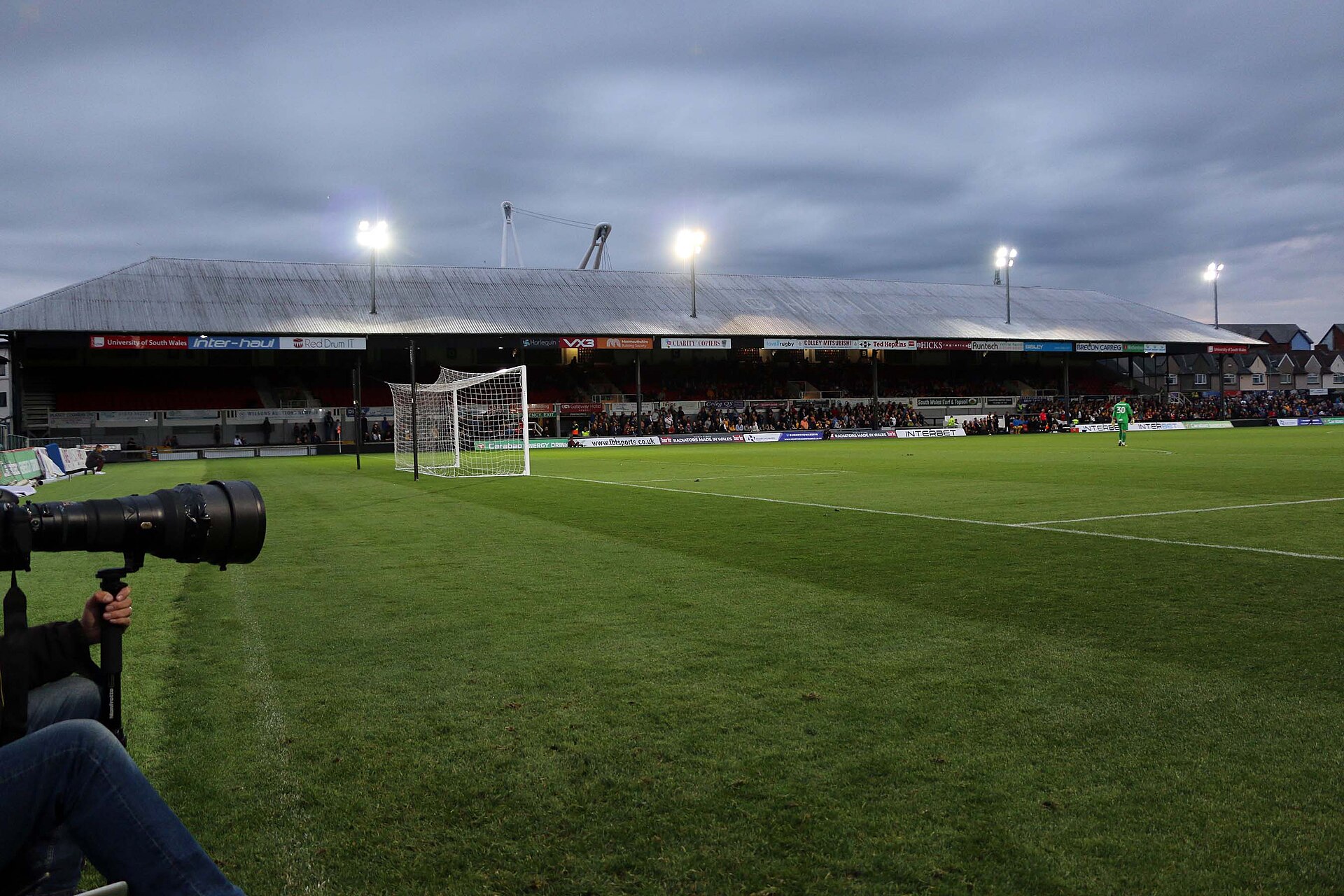 Rodney Parade, home of Newport County