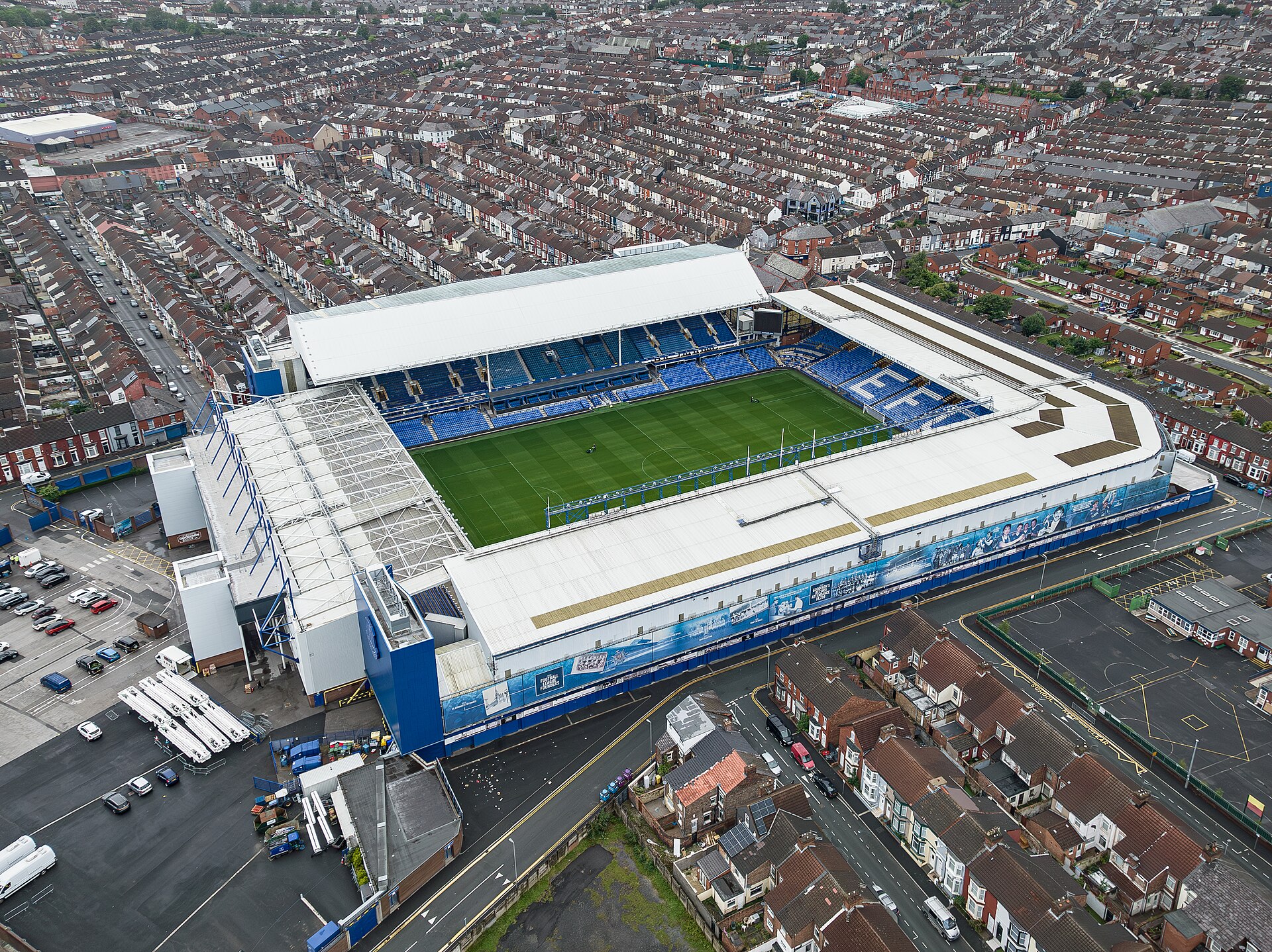 Goodison Park, home of the club