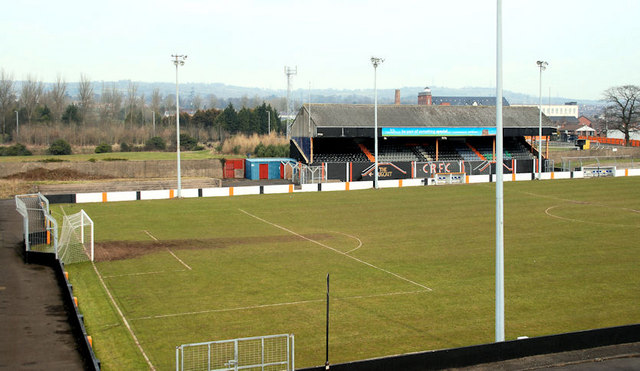 Taylors Avenue, home of Carrick Rangers