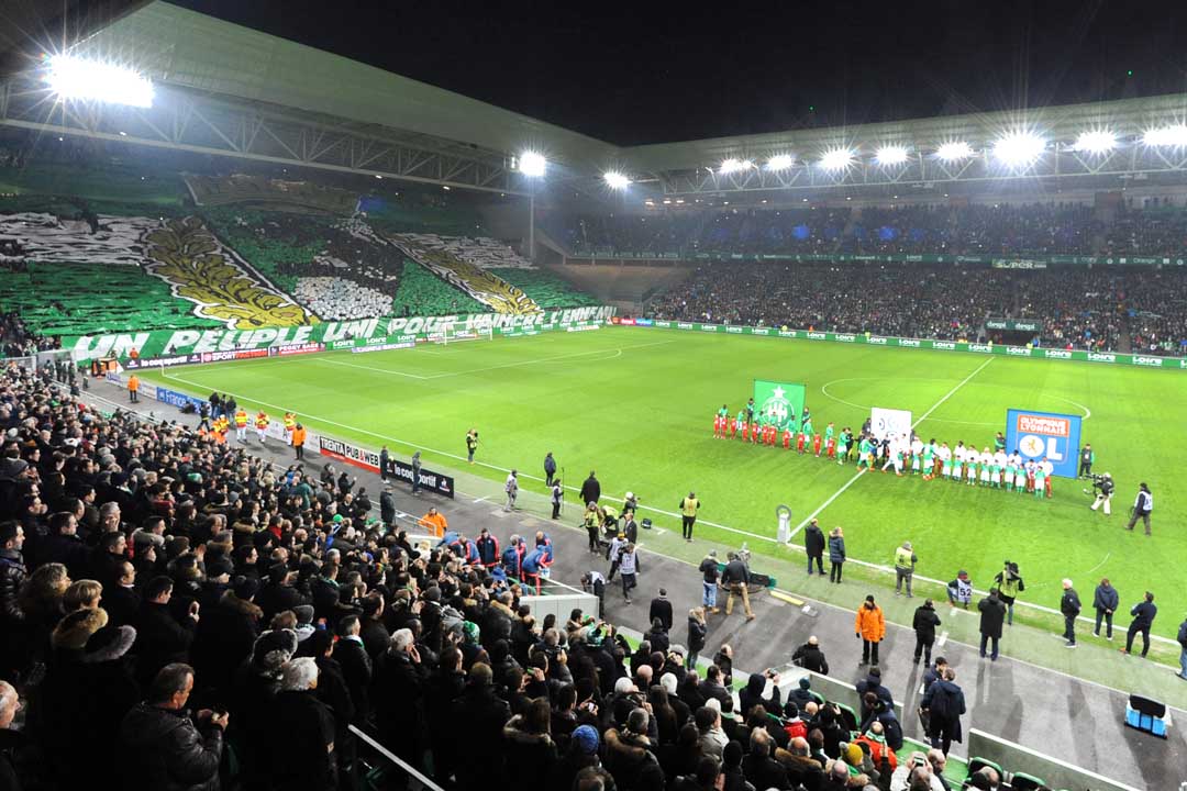 Stade Geoffroy-Guichard, home of AS Saint-Étienne