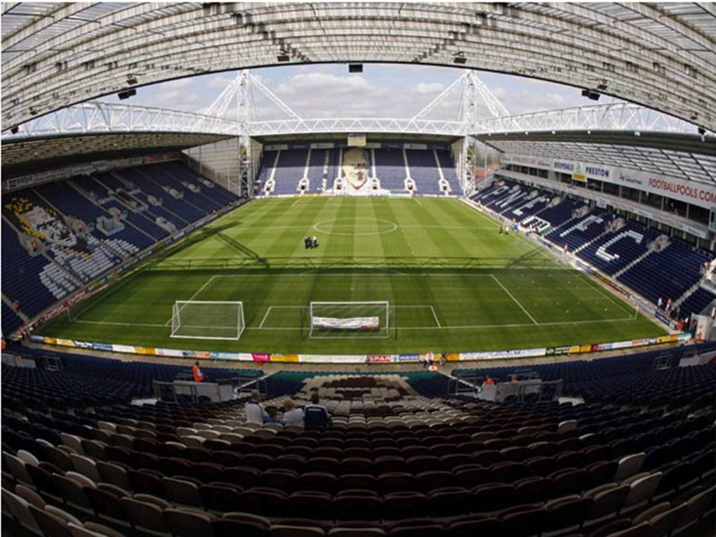 Deepdale, home of Preston North End