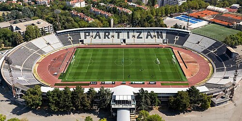 Partizan Stadium stadium