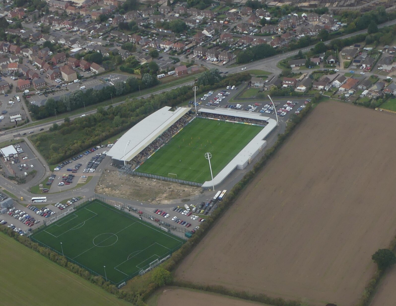 Jakemans Community Stadium, home of Boston United