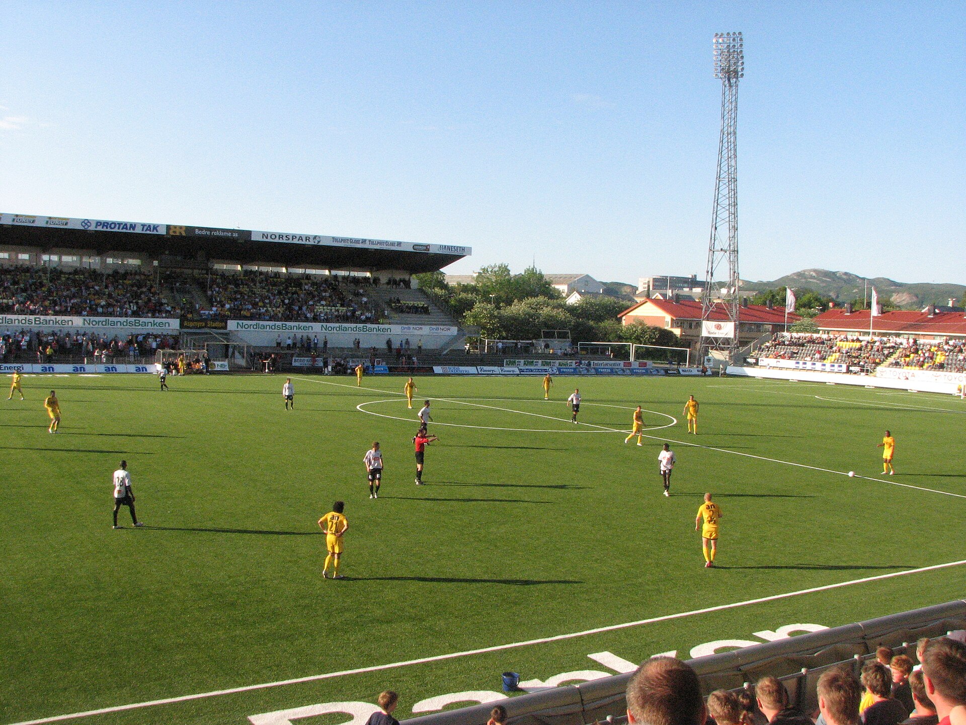 Aspmyra Stadion, home of Bodø/Glimt