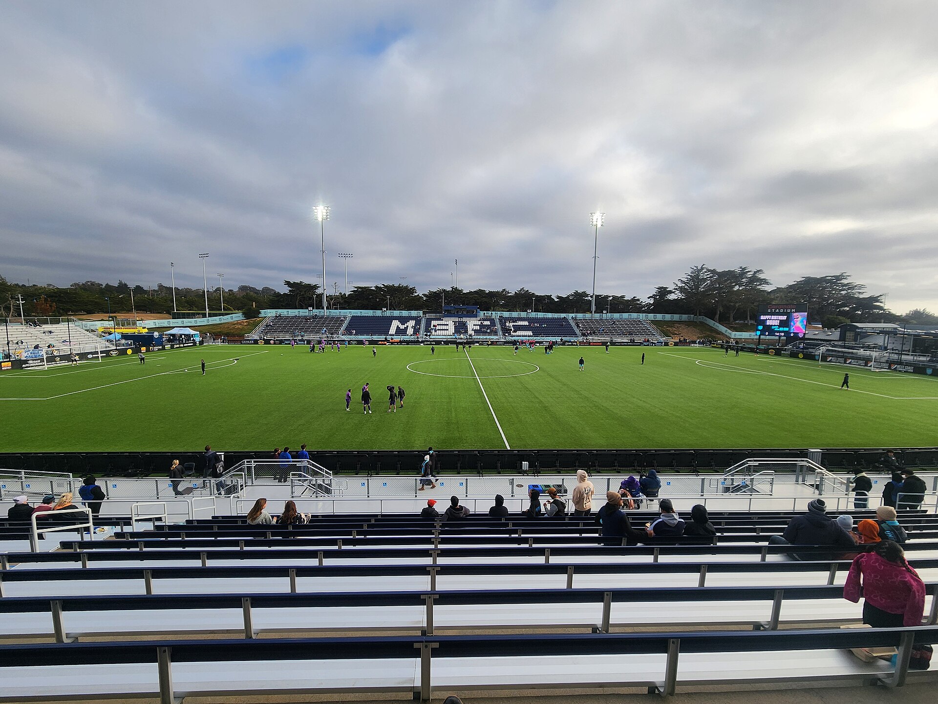 Cardinale Stadium, home of Monterey Bay FC