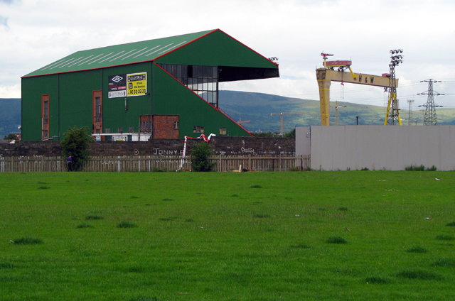 The Oval, home of Glentoran
