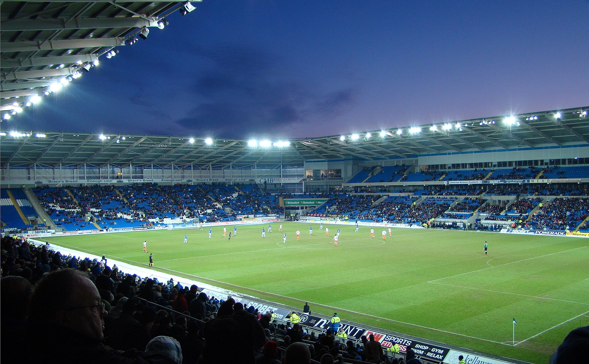 Cardiff City Stadium, home of Cardiff City