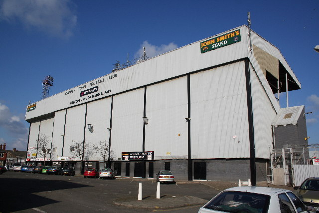 Blundell Park, home of Grimsby Town