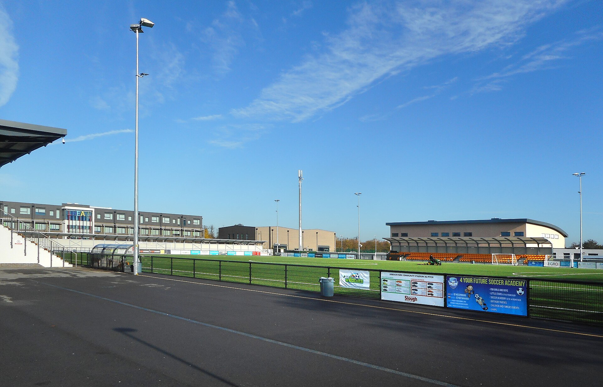 Arbour Park, home of Slough Town