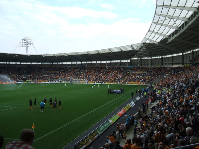MKM Stadium, home of Hull City
