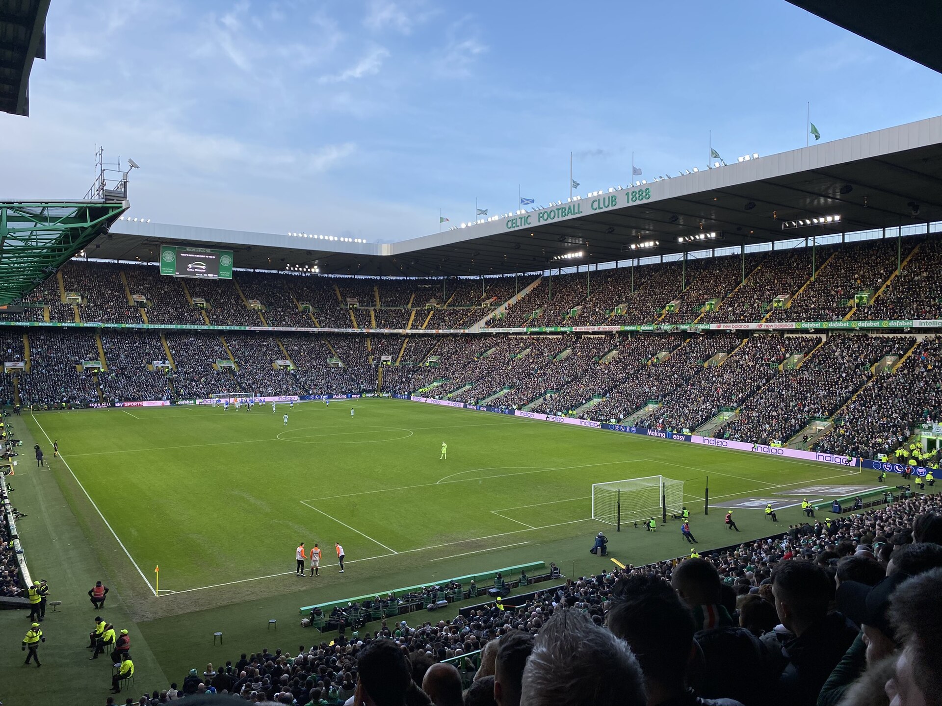 Celtic Park, home of Celtic