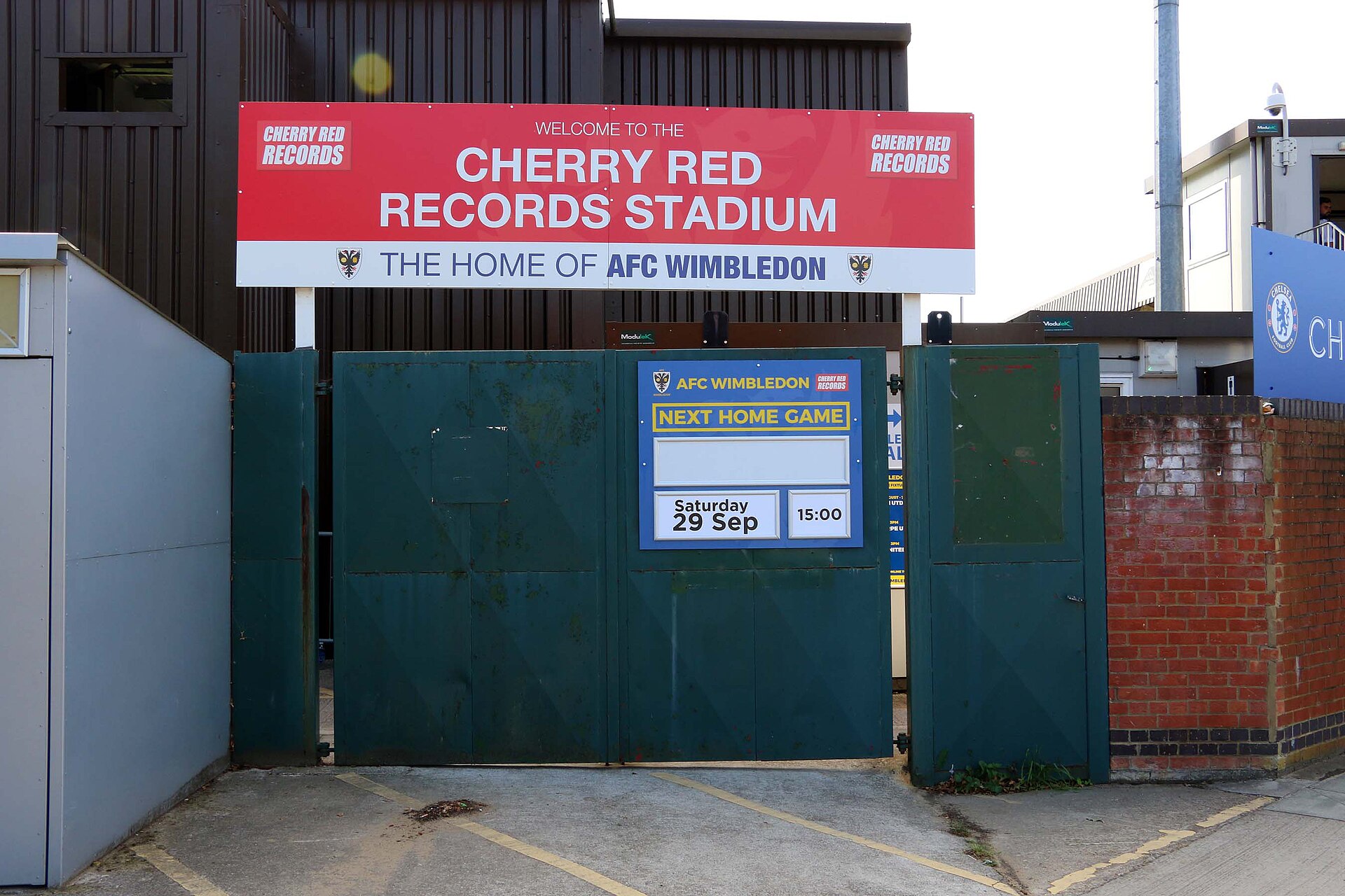 Cherry Red Records Stadium, home of AFC Wimbledon