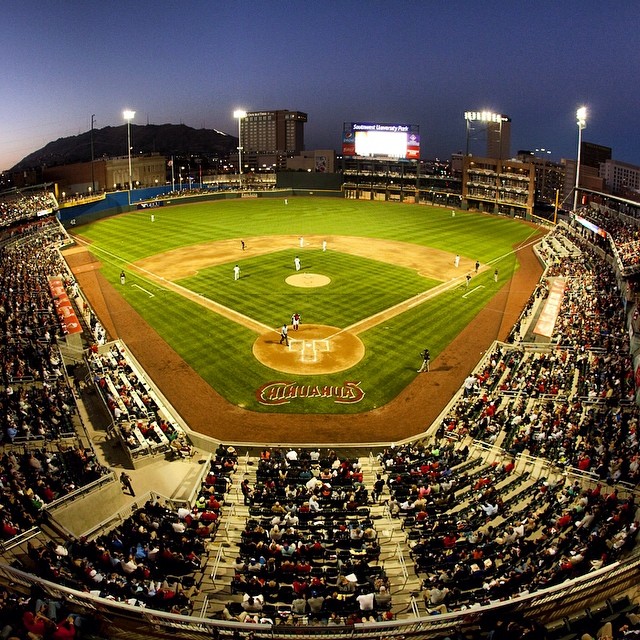 Southwest University Park, home of El Paso Locomotive FC