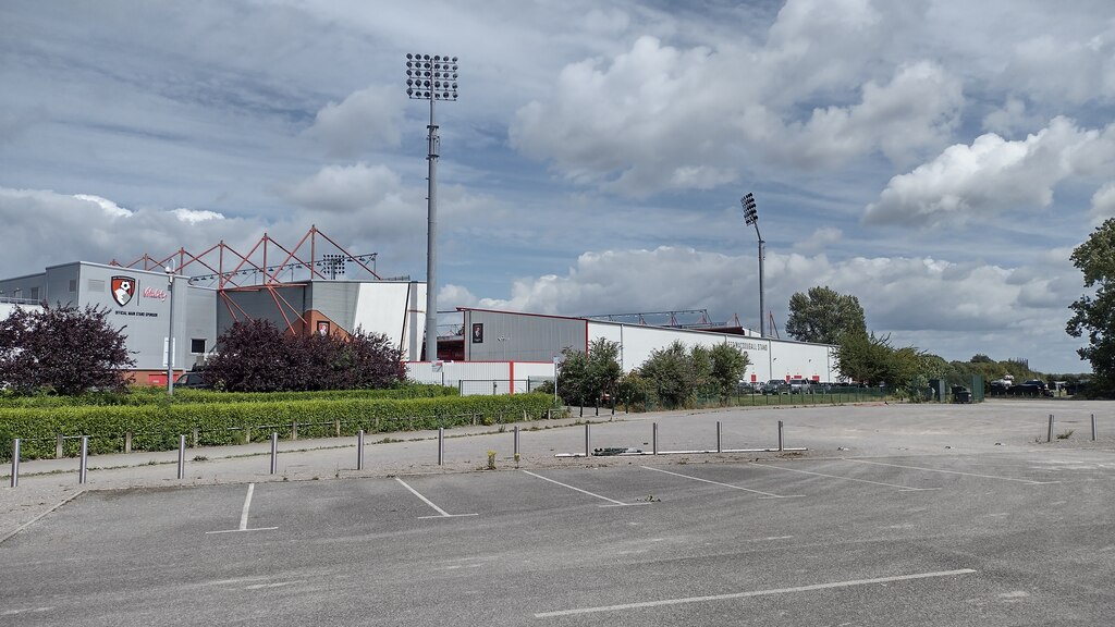 Vitality Stadium, home of AFC Bournemouth