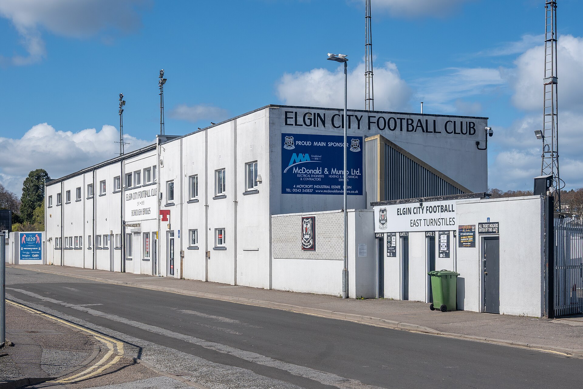 Borough Briggs, home of Elgin City
