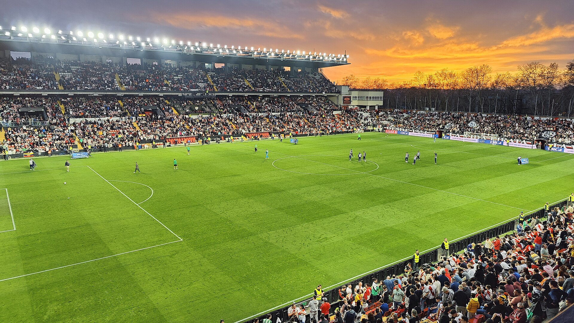 Estadio de Vallecas, home of Rayo Vallecano