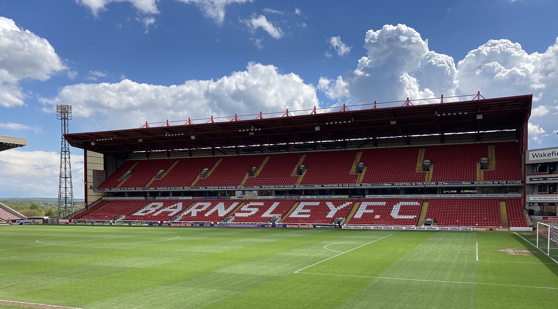 Oakwell, home of Barnsley